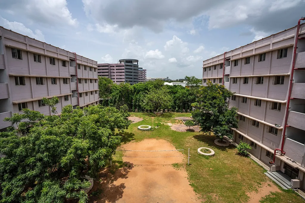 IIITH Boys Hostel — via Wikimedia Commons