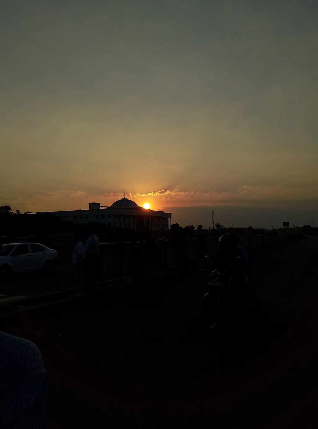 SASTRA University School of Law and School of Management Chanakya thanjavur sun set 1 by sankar — via Wikimedia Commons